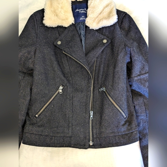 American Eagle Outfitters Women's Wool Blend Quilted Jacket - Picture 9 of 13
